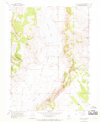 Calcutta Lake 1966 topographic map thumbnail