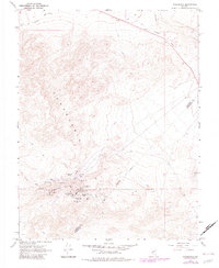 Candelaria 1967 topographic map thumbnail