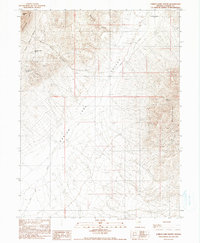 Carico Lake South 1990 topographic map thumbnail