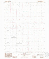 Carson Sink SE 1986 topographic map thumbnail