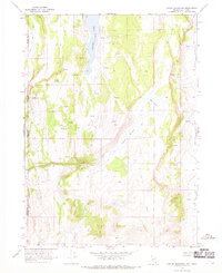 Carter Reservoir 1966 topographic map thumbnail