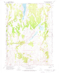Carter Reservoir 1966 topographic map thumbnail