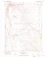 Catnip Canyon 1966 topographic map thumbnail