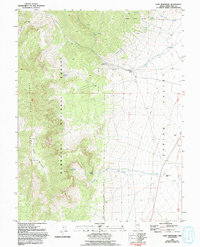 Cave Mountain 1981 topographic map thumbnail