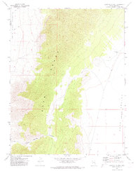 Cave Valley Well 1971 topographic map thumbnail