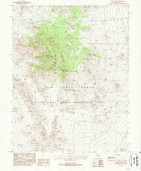 Cedar Pass topographic map thumbnail