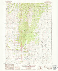 Cedar Ridge 1985 topographic map thumbnail