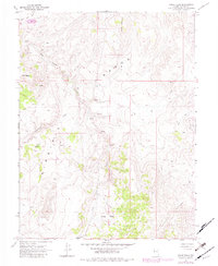 Chalk Hills 1967 topographic map preview