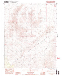 Charleston Peak NE 1984 topographic map thumbnail