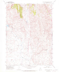 Charleston Reservoir 1968 topographic map thumbnail