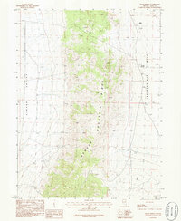 Chase Spring 1986 topographic map thumbnail