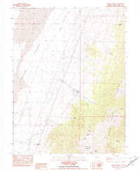 Cherry Spring 1982 topographic map thumbnail