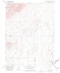 Cherry Creek NE 1965 topographic map thumbnail