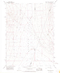 Cherry Creek SE 1965 topographic map thumbnail