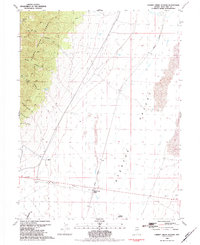 Cherry Creek Station 1982 topographic map thumbnail