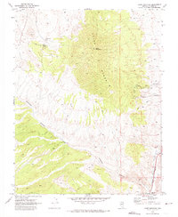 Chief Mountain 1970 topographic map preview