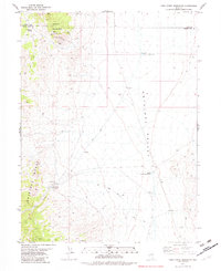 Chin Creek Reservoir 1982 topographic map thumbnail