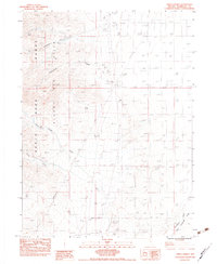 China Garden 1983 topographic map thumbnail