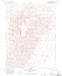 China Mountain 1965 topographic map thumbnail