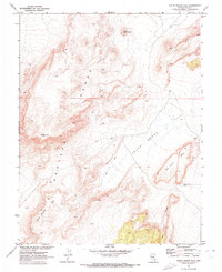 Chuck Wagon Flat 1967 topographic map thumbnail