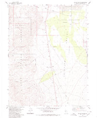 Chukar Canyon 1980 topographic map thumbnail