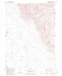 Clapper Creek 1980 topographic map thumbnail