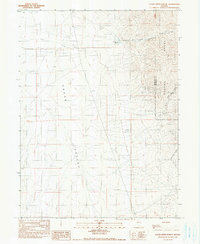 Clear Creek Ranch 1990 topographic map thumbnail