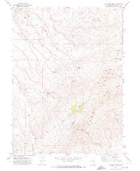 Coal Mine Basin 1971 topographic map thumbnail