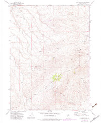 Coal Mine Basin 1971 topographic map thumbnail