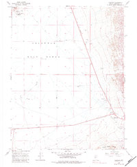Coaldale 1968 topographic map thumbnail