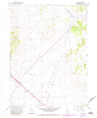 Cobre 1967 topographic map thumbnail
