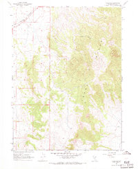 Cobre SE 1967 topographic map thumbnail