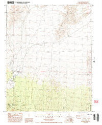 Cold Creek 1984 topographic map thumbnail