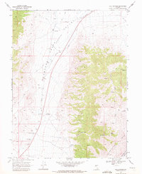Cold Springs 1969 topographic map thumbnail