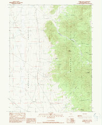 Combs Peak 1990 topographic map thumbnail
