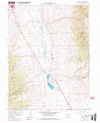Comins Lake 1958 topographic map thumbnail