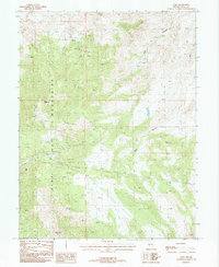Como 1987 topographic map thumbnail