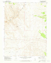 Condor Canyon 1970 topographic map thumbnail