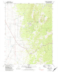 Connors Pass 1981 topographic map thumbnail