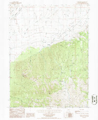 Cooper Peak 1986 topographic map thumbnail