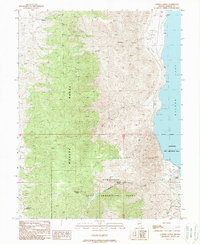 Copper Canyon 1988 topographic map thumbnail