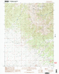 Corey Peak 1989 topographic map thumbnail
