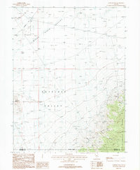 Cornish Peak 1987 topographic map thumbnail