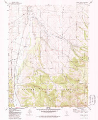 Corral Wash 1979 topographic map thumbnail