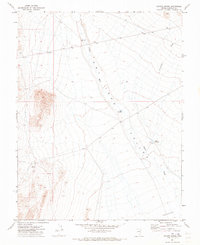 Coyote Spring 1971 topographic map thumbnail