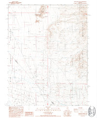 Crescent Dunes 1987 topographic map thumbnail