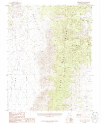 Crescent Spring 1985 topographic map thumbnail