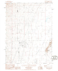 Crescent Valley 1985 topographic map thumbnail