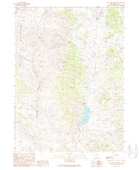 Crittenden Springs 1989 topographic map thumbnail