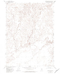 Crowbar Spring 1979 topographic map thumbnail